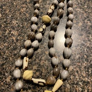 Noonday Collection Womens long unique beaded Necklace